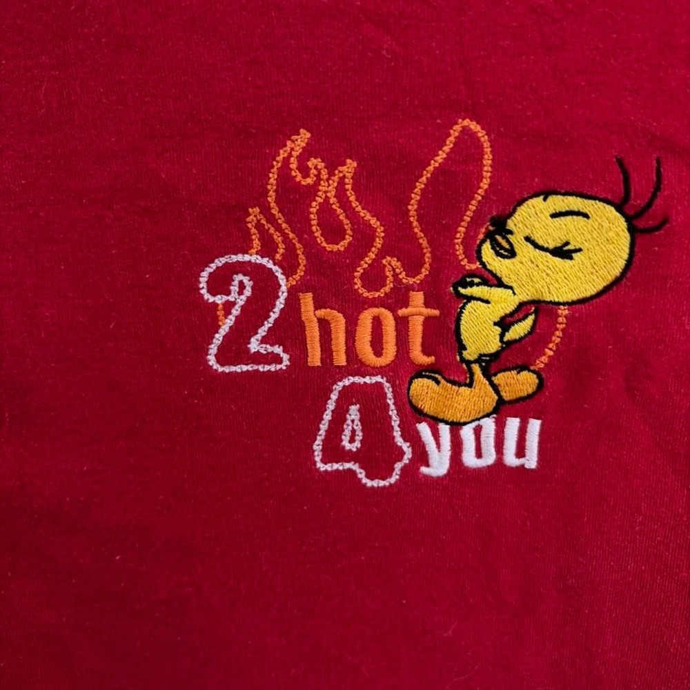 Red baby tee - Picture 2 of 2
